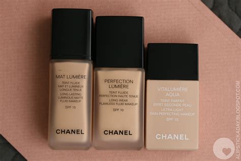 chanel lumiere foundation shades.